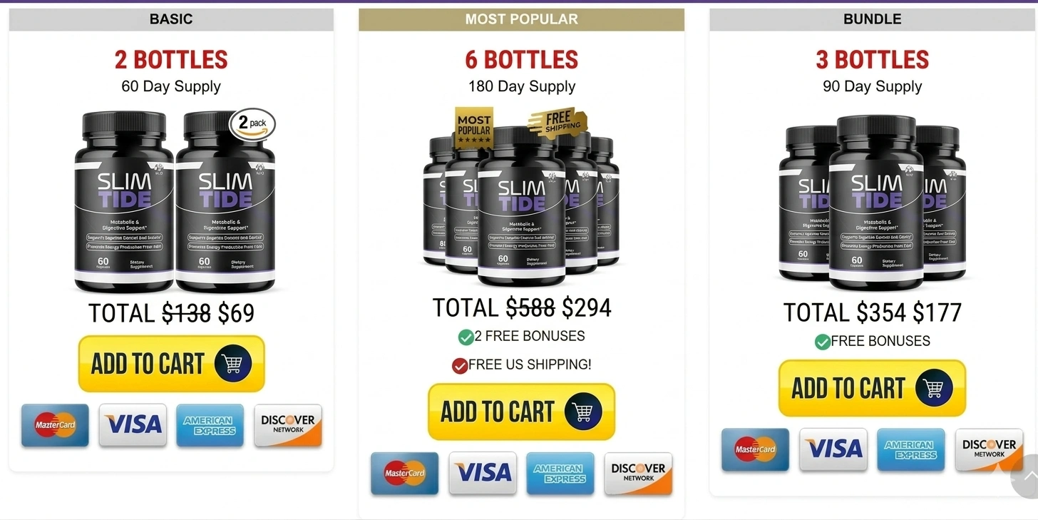 Slimtide   Pricing Details